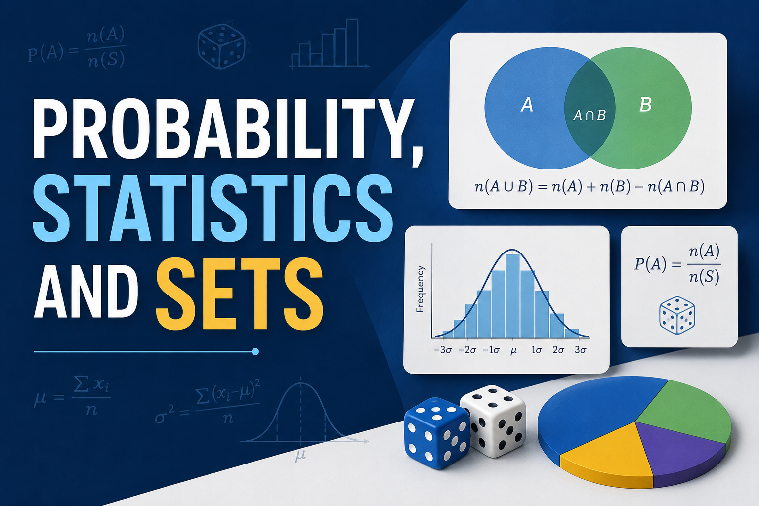 Probability, Statistics and Sets